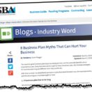10 business plan myths